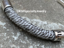 Load image into Gallery viewer, Heirloom Weave Horse Hair Cuff Bracelet