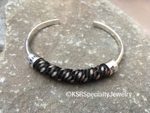 Load image into Gallery viewer, Heirloom Weave Horse Hair Cuff Bracelet
