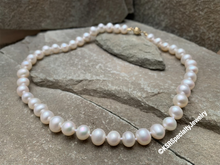 Load image into Gallery viewer, 15” 8.8mm Cultured Freshwater Pearl Strand